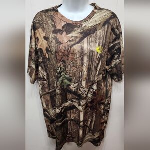 Mossy Oak Shirt Camouflage Medium Break-up Infinity Hunting‎ Outdoor C110 Z